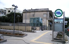 Metro Station Holargos Athens Greece